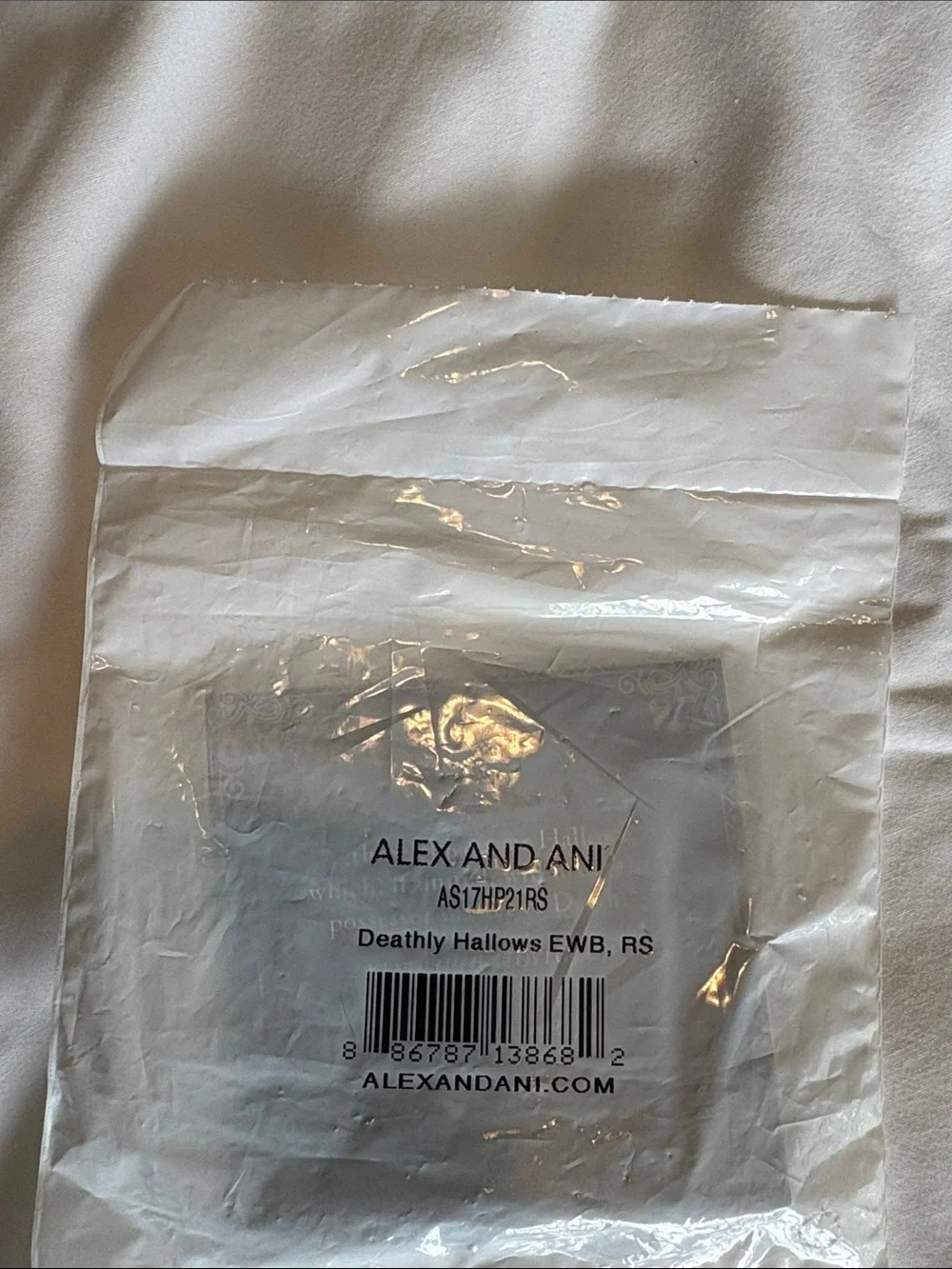 Alex and Ani Silver Harry Potter Deathly Hallows Charm Bangle